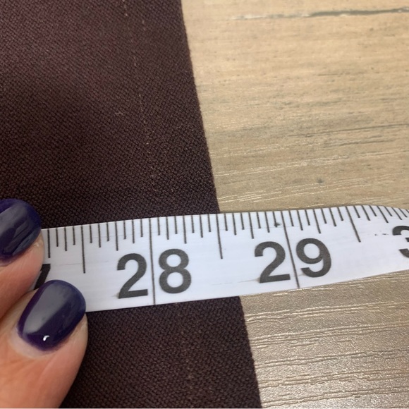 Eileen Fisher Chocolate Brown Rayon Blend Sleeveless Top Tank V scoop neck - Picture 8 of 9